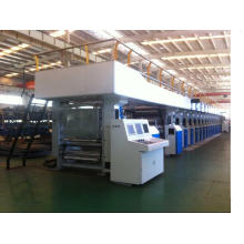 Rotogravure Printing Machine with Electronic Shaft Drive of 250m/Min